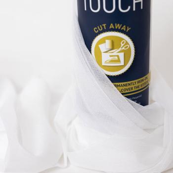 Preview: SULKY TENDER TOUCH weiß, 25 cm x 5m